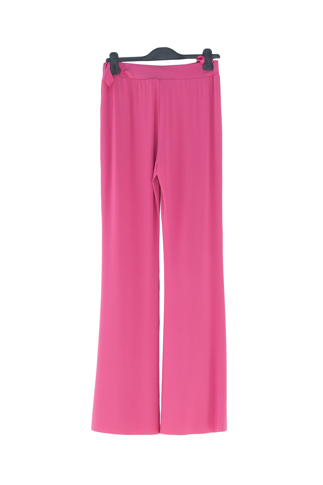 Pantalon évasé Cyclamen en jersey crêpe