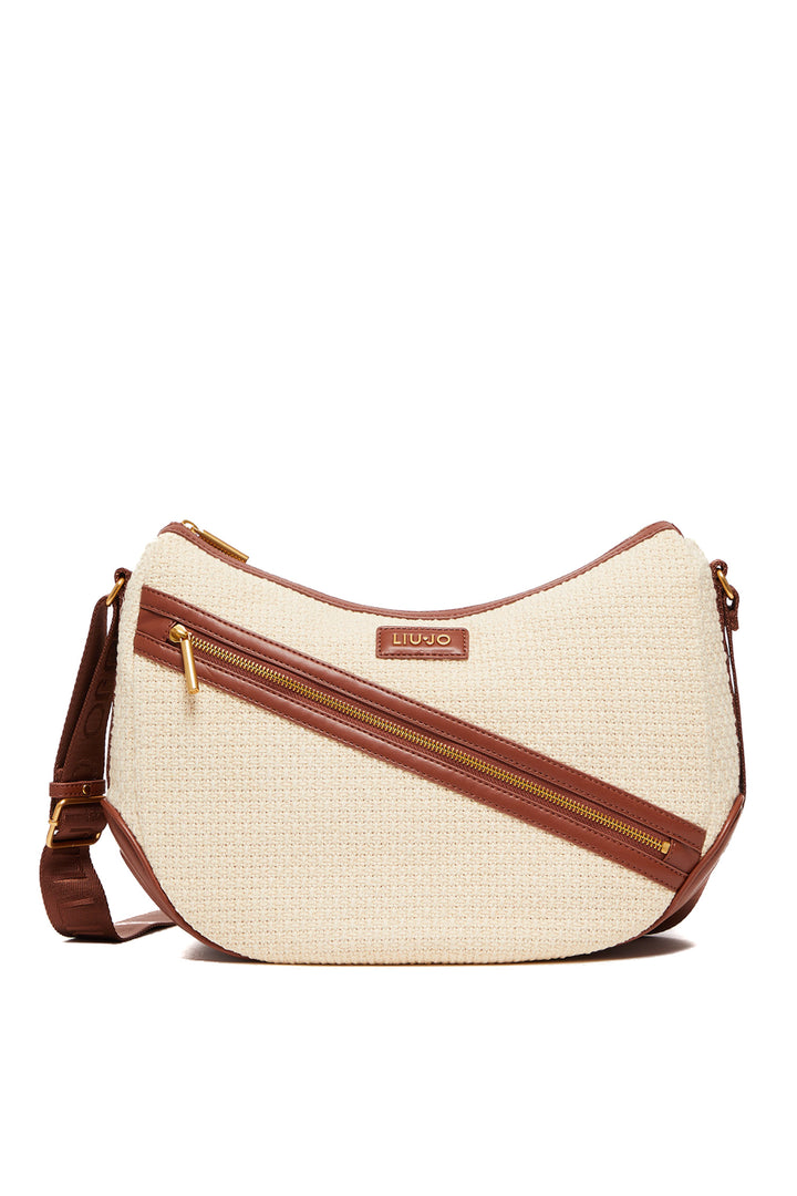 Sac bandoulière Caffellatte en toile de coton