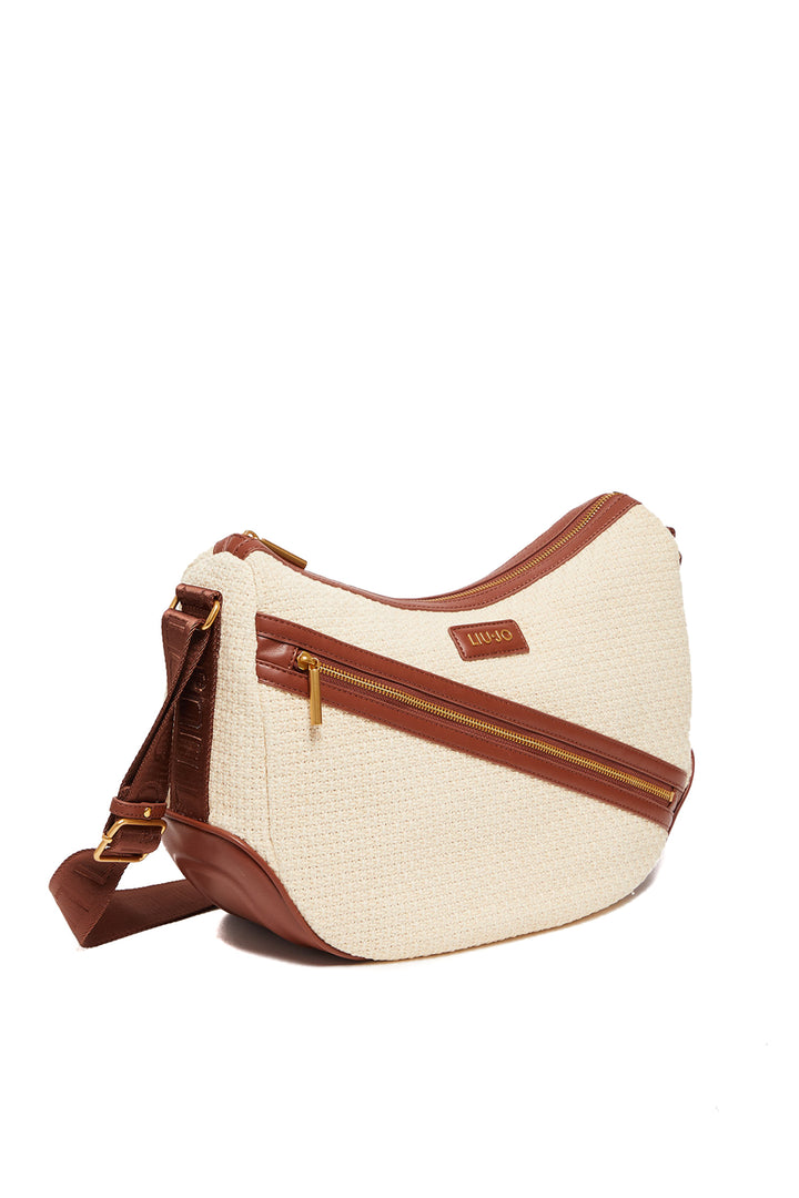 Sac bandoulière Caffellatte en toile de coton