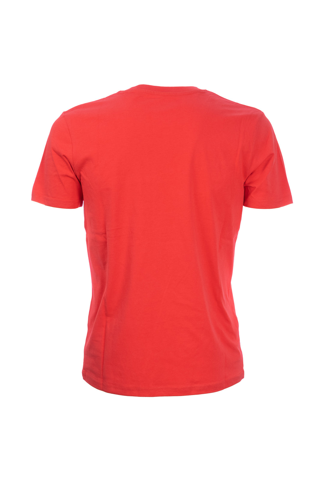T-shirt en coton uni rouge
