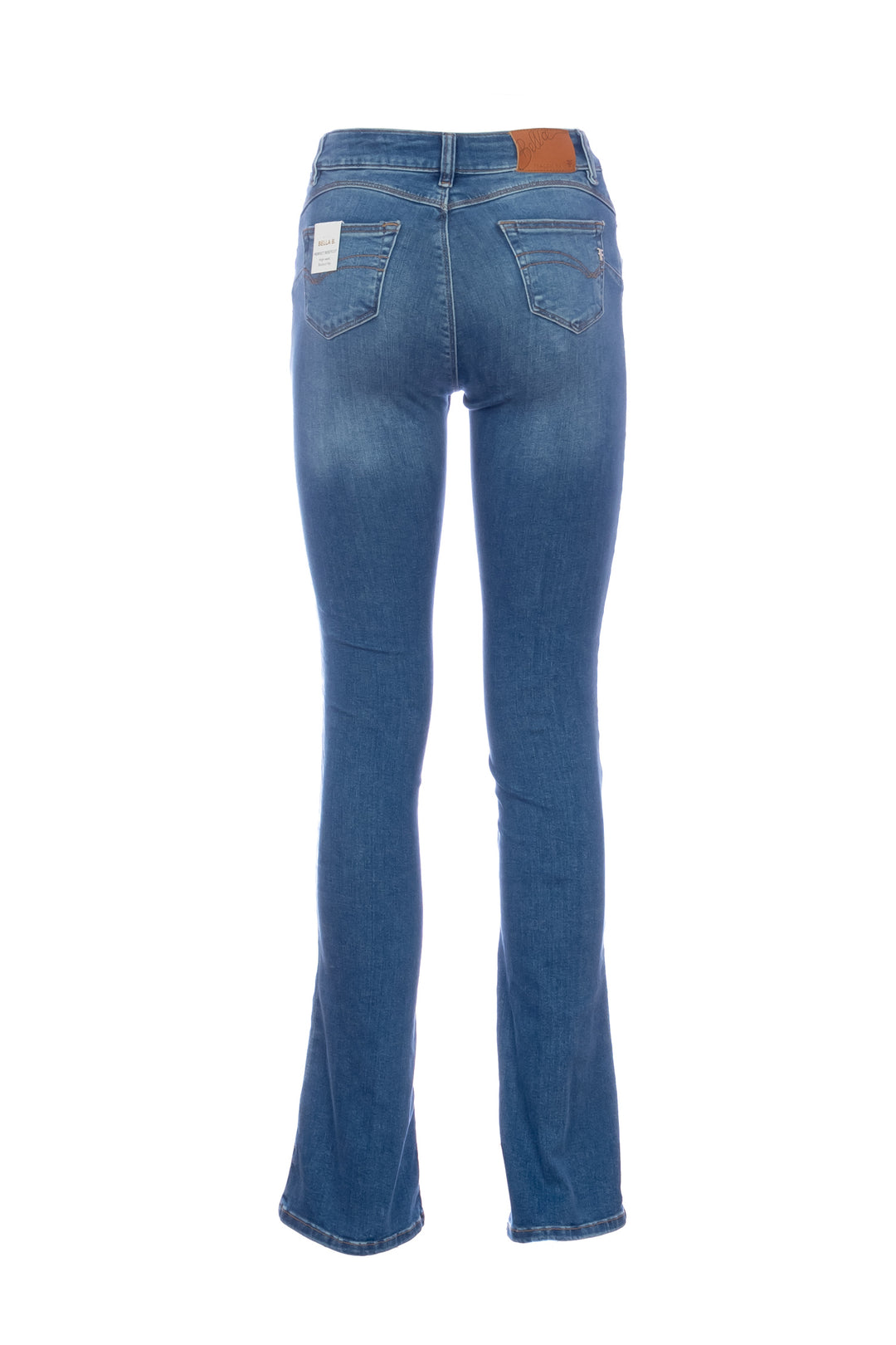 FRACOMINA Jeans skinny “Bella” perfect bootcut in denim stretch lavaggio medio - Mancinelli 1954