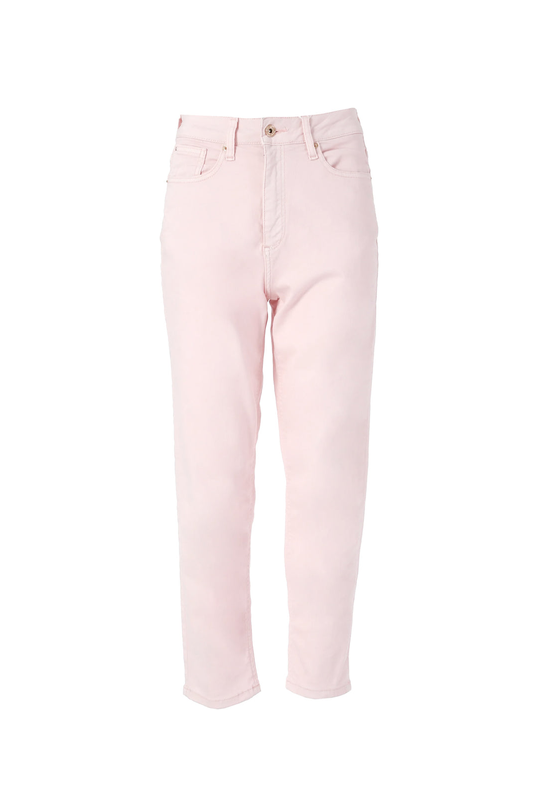 FRACOMINA Jeans cropped in denim rosa - Mancinelli 1954