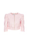 Pink regular cropped jacket