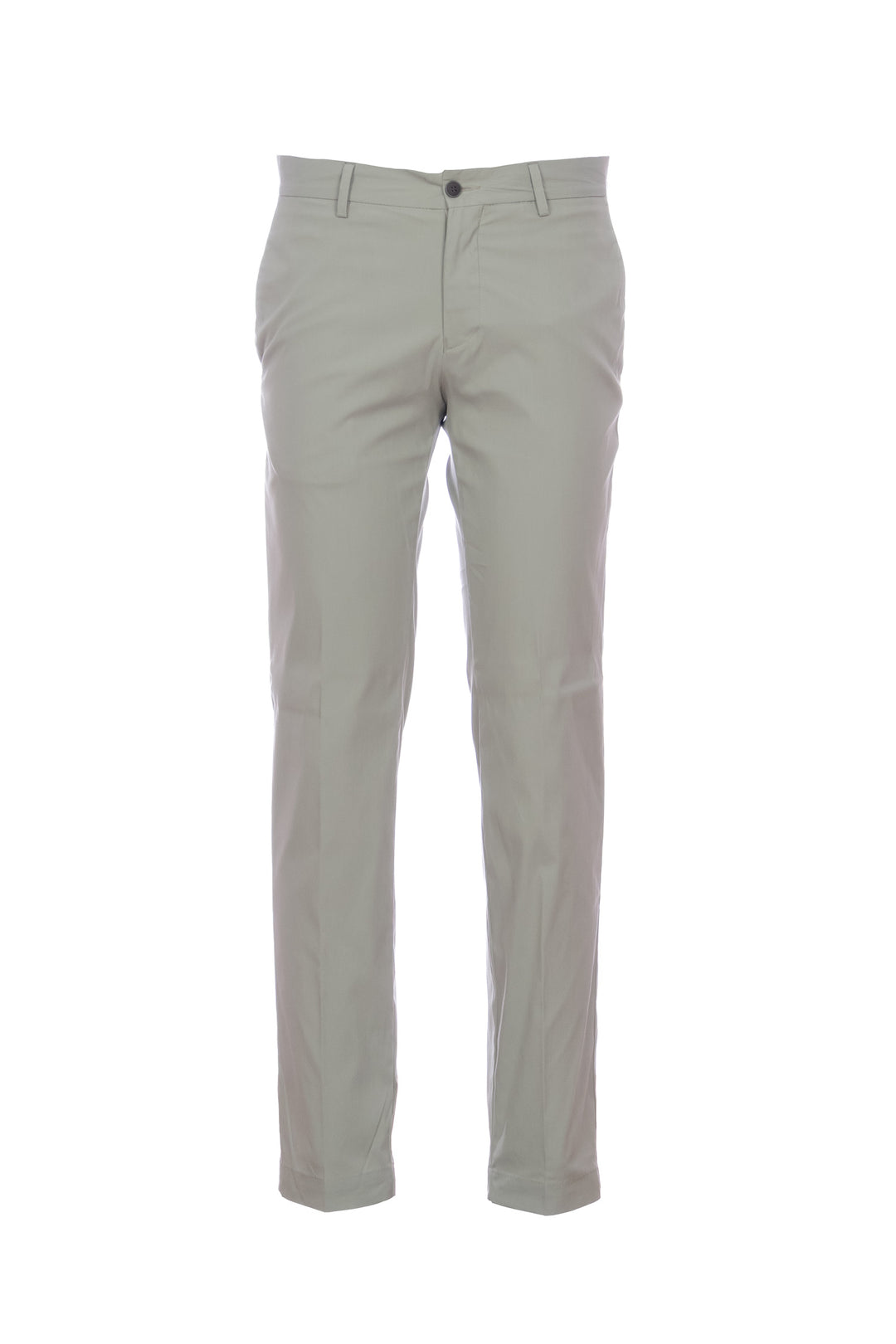 Germano Pantalone chino “GLOBE TROTTER” beige scuro in cotone stretch - Mancinelli 1954