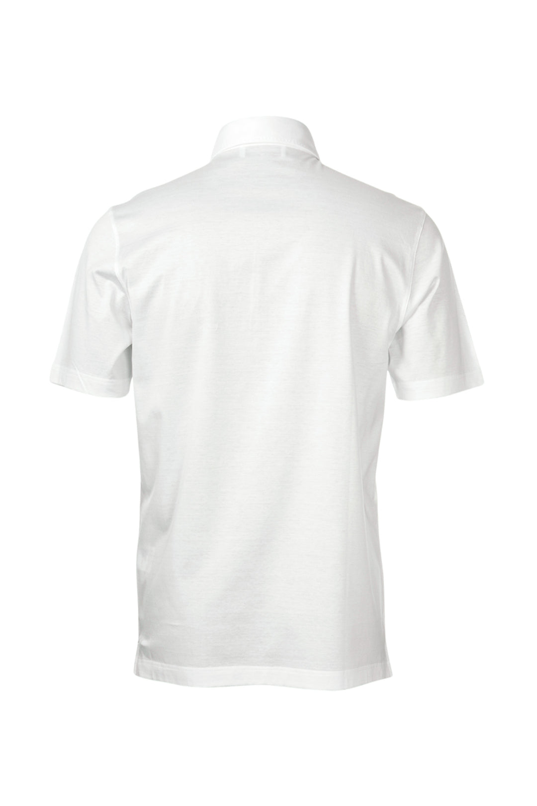 White Scottish thread polo shirt