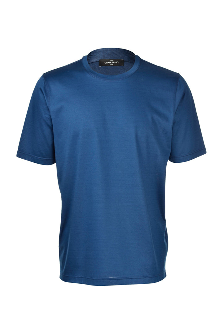 Blue Scottish thread t-shirt