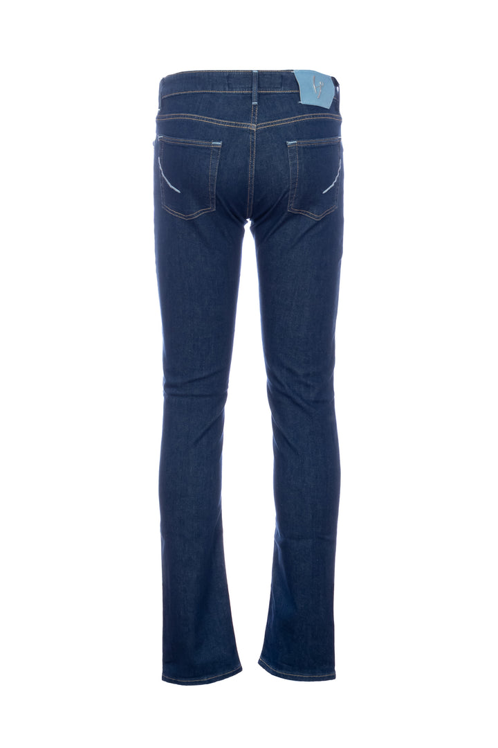 HANDPICKED Jeans 5 tasche “ORVIETO-C” in denim stretch lavaggio medio 11 - Mancinelli 1954