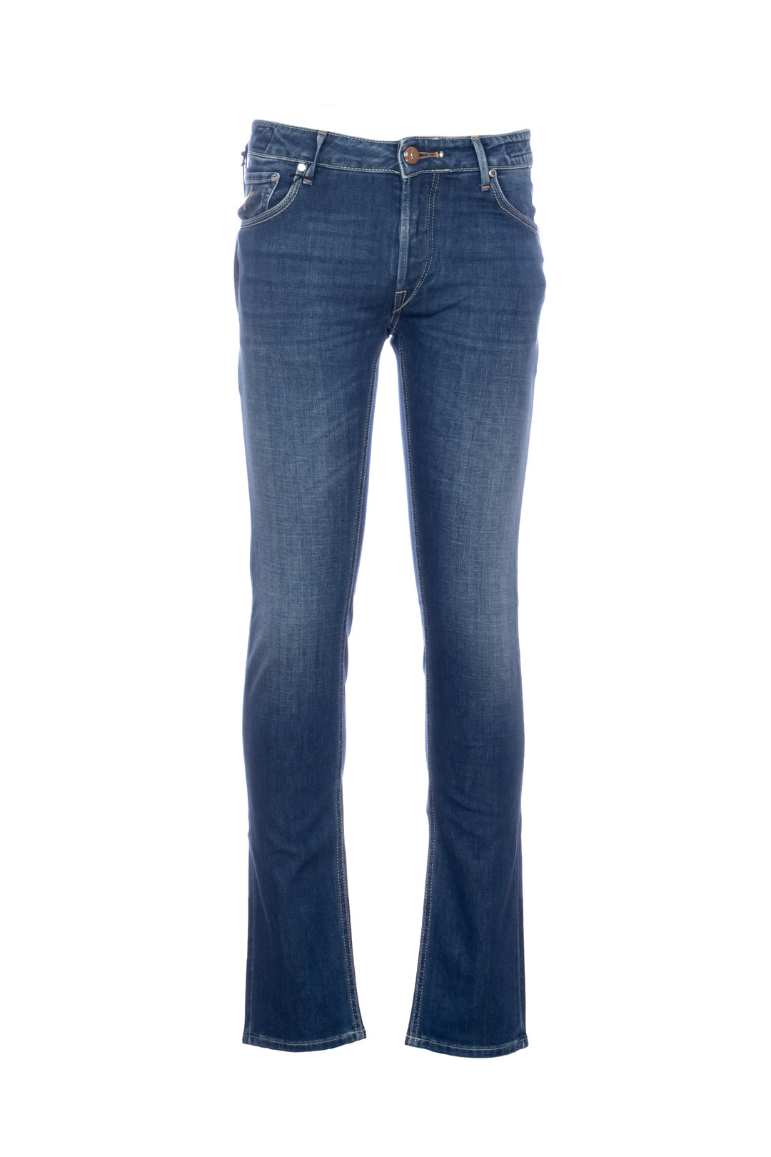 HANDPICKED Jeans 5 tasche “ORVIETO-C” in denim stretch lavaggio medio 12 - Mancinelli 1954
