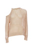 Antique pink sweater with cut out