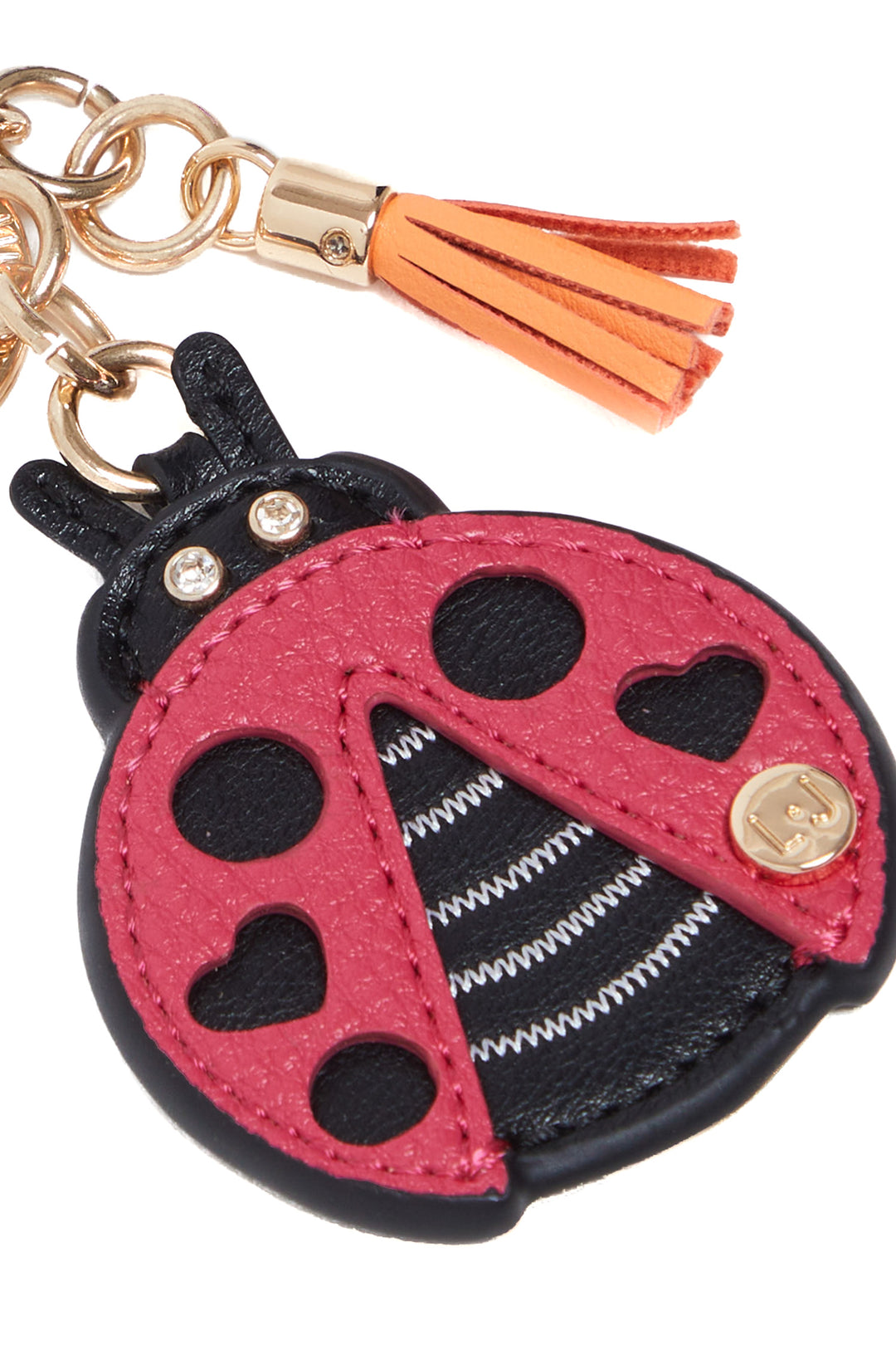 Portachiavi con coccinella