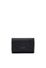 Small black wallet with logo