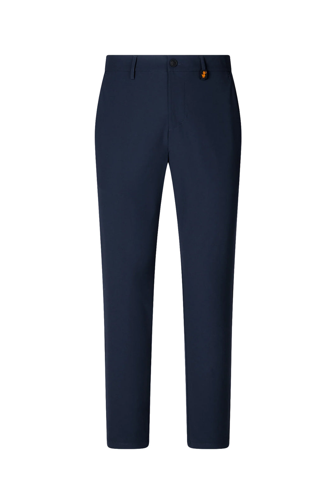 SAVE THE DUCK Pantaloni chino slim blu navy “STEVE” in nylon stretch - Mancinelli 1954