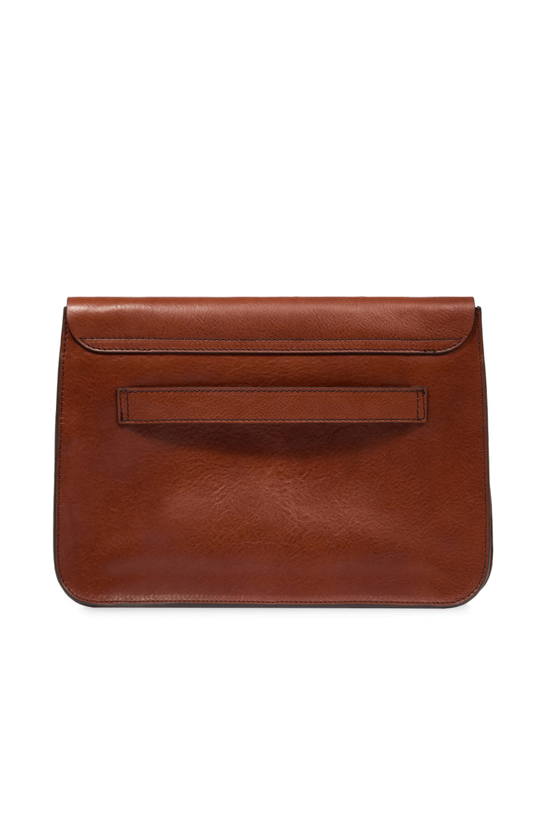 Brown leather laptop case