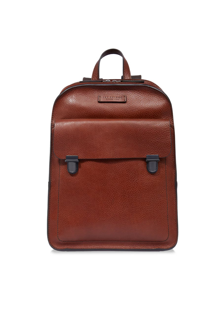 Zaino marrone in pelle
