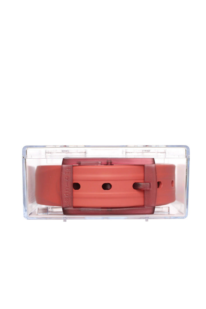 Cintura Basic Tinta Unita rossa