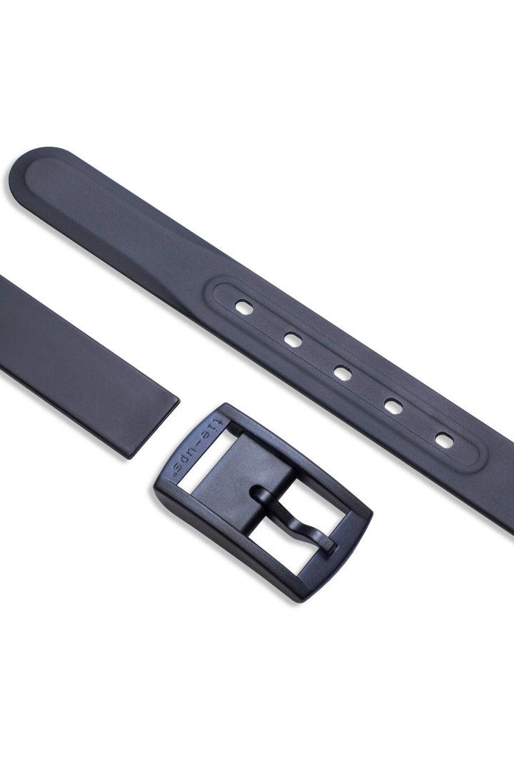 Basic solid color midnight blue belt