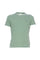 T-shirt menta in cotone supima premium quality con logo