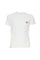 T-shirt bianca in cotone con taschino sul petto