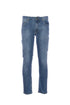 Jeans 5 tasche “BEN” in cotone stretch lavaggio medio