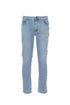 Jeans 5 tasche “BEN” in cotone stretch lavaggio chiaro
