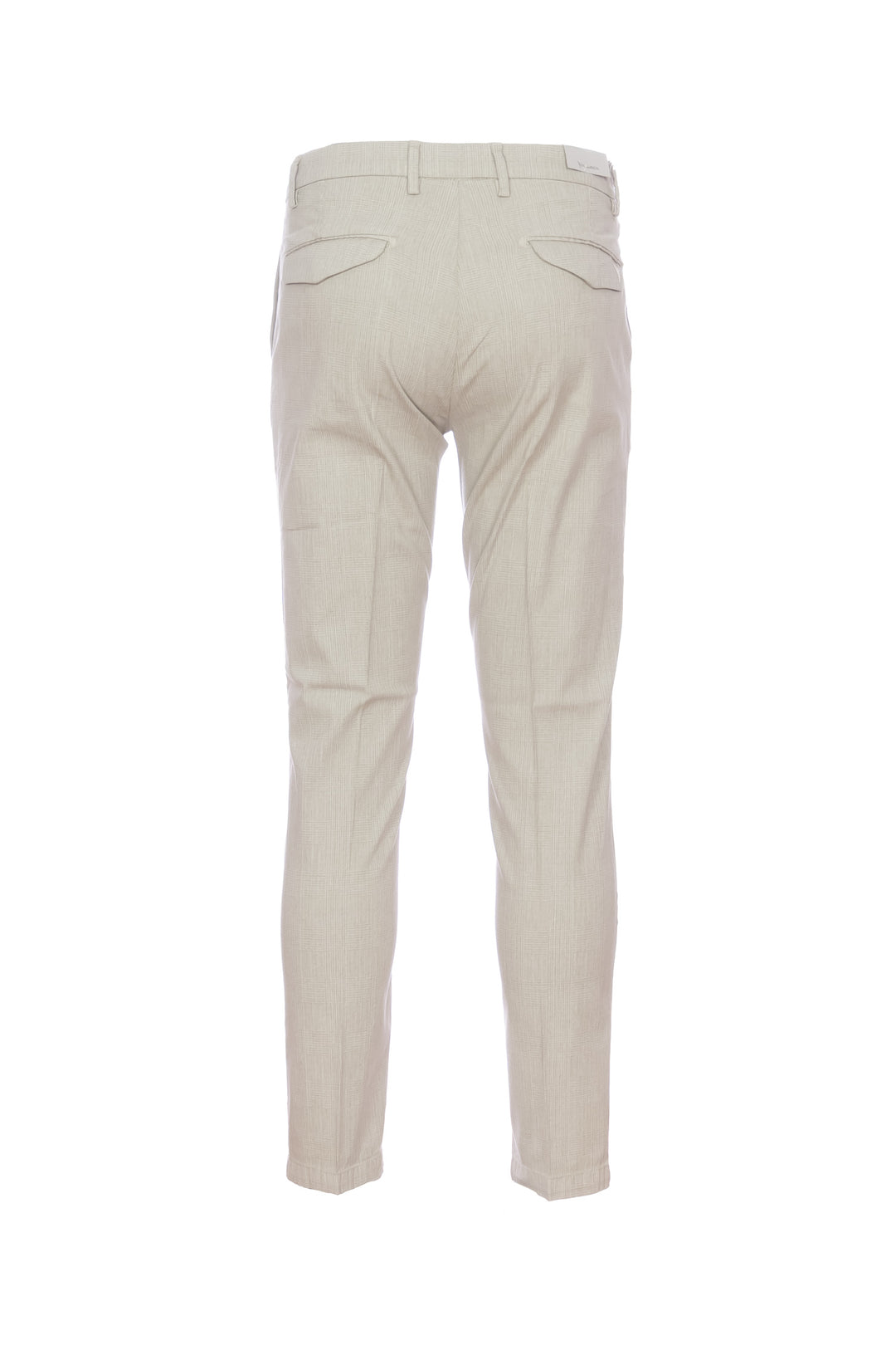 Pantalone “FRIEND” sabbia in cotone elasticizzato