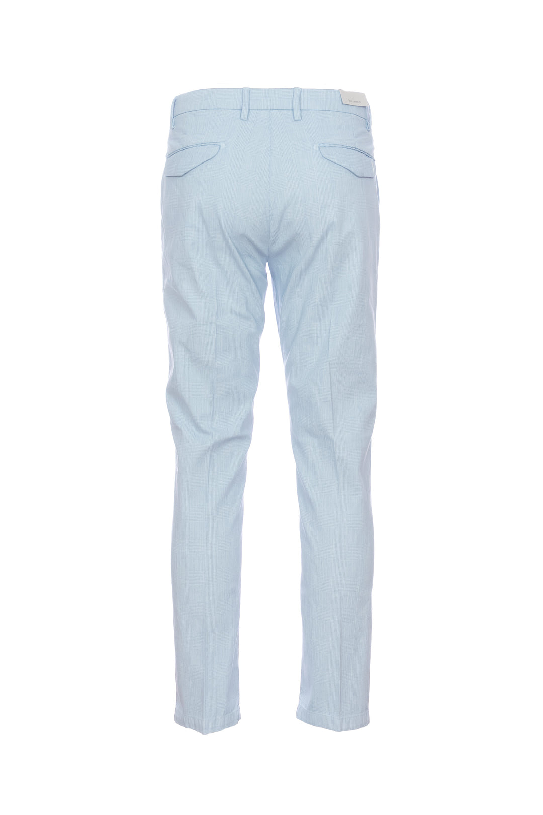 Pantalone “FRIEND” celeste in cotone elasticizzato