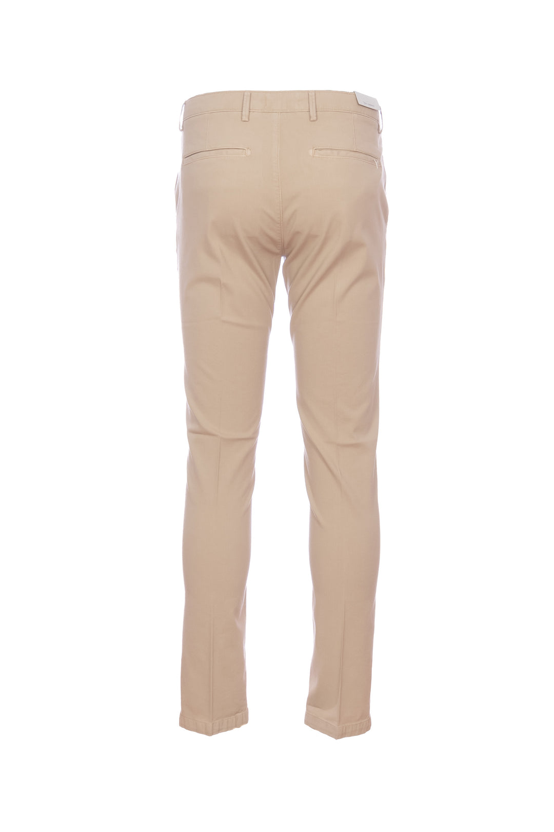 Pantalone “STORY” biscotto in misto cotone e tencel