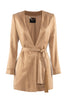 Giacca kimono “Baia” oro con fusciacca