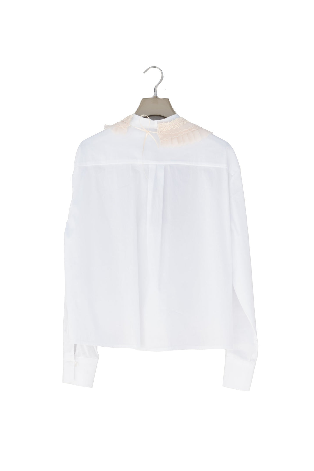 Maryley Camicia Bianca con Colletto Ricamato - Mancinelli 1954