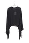 Blusa Nera in Viscosa