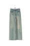 Pantaloni in denim beige
