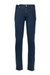 Swing five-pocket trousers in blue stretch cotton