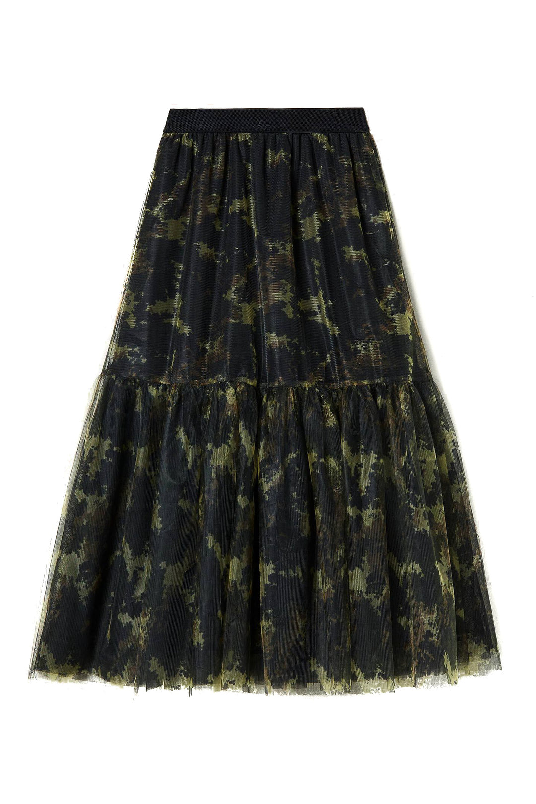 ACTITUDE TWINSET Gonna 'Silver' in tulle camouflage - Mancinelli 1954