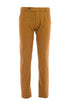 Pantalone cammello in cotone stretch