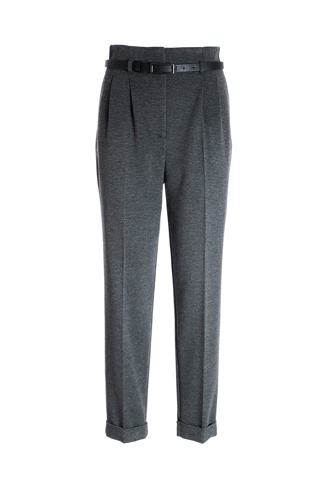 FRACOMINA Pantalone a sigaretta in tessuto pied de poule - Mancinelli 1954