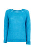 Magenta turquoise sweater
