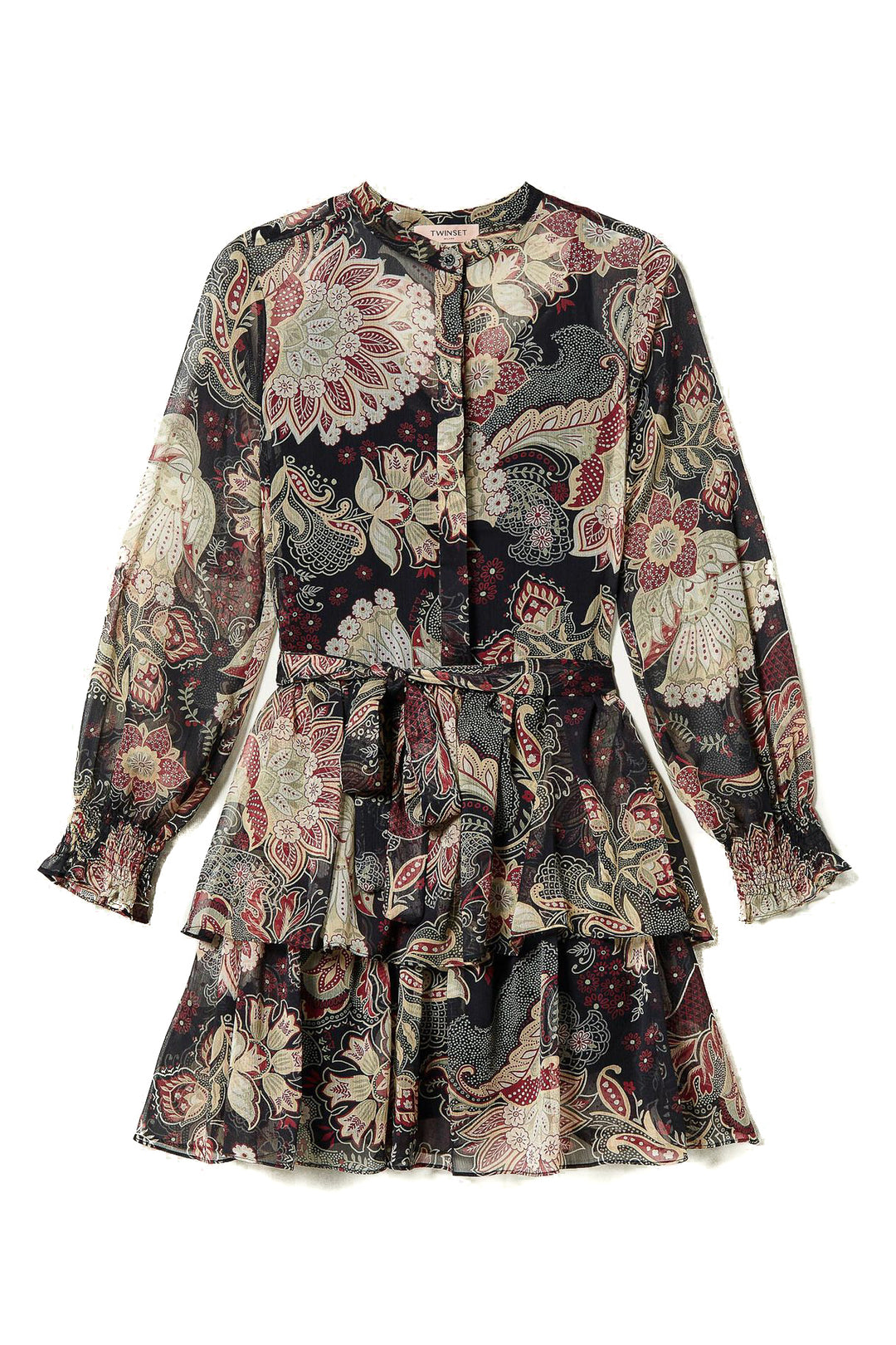 TWINSET Abito in creponne a fiori - Mancinelli 1954