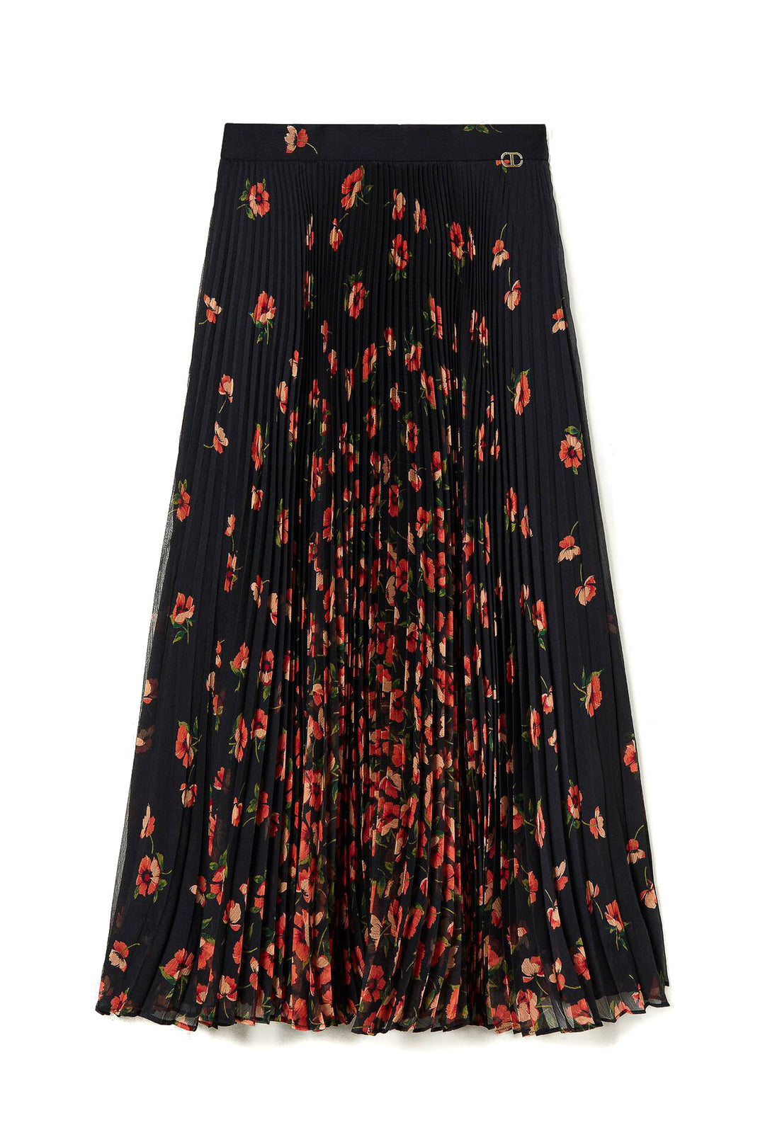 TWINSET Gonna in creponne stampato a fiori - Mancinelli 1954