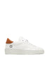 LEVANTE white-brown low-top sneaker in leather
