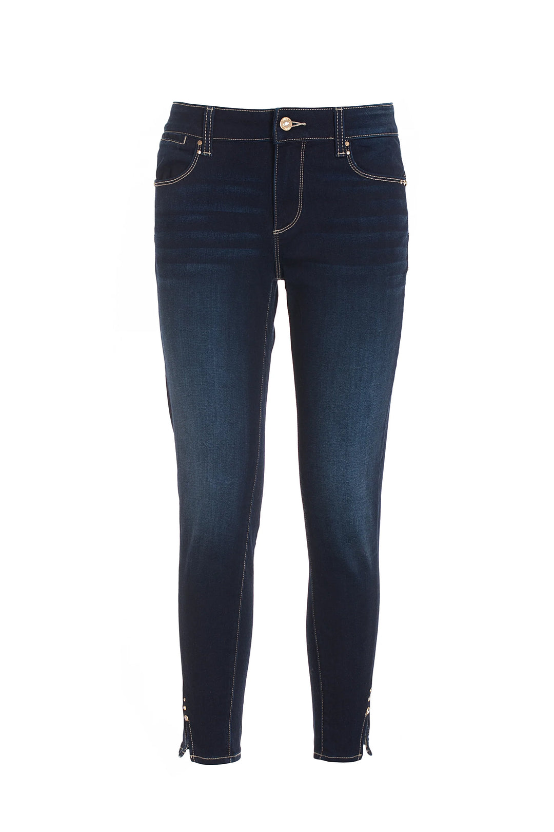 FRACOMINA Jeans skinny cropped in denim con lavaggio scuro - Mancinelli 1954