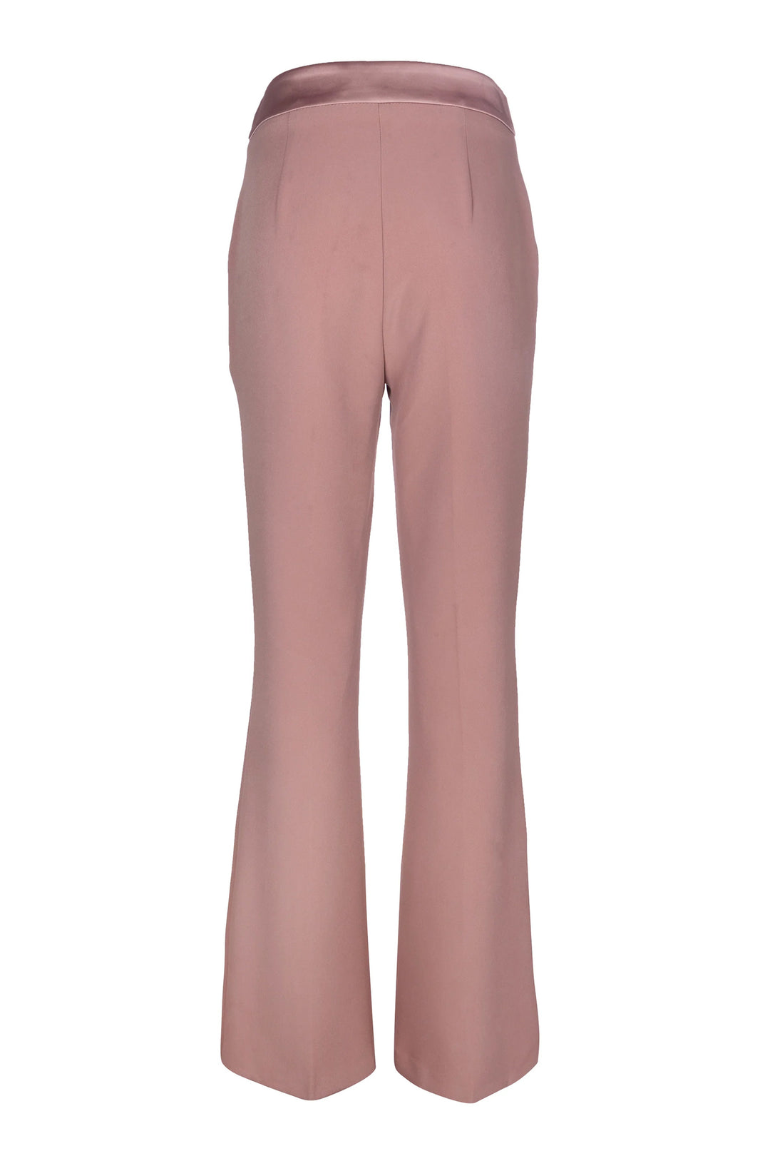 FRACOMINA Pantalone bootcut rosa antico in tessuto tecnico - Mancinelli 1954