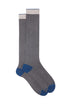 Long socks cotton and cashmere stone solid color and contrasts