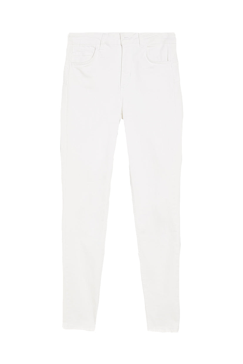 LIU JO Jeans skinny bottom up bianchi a vita alta - Mancinelli 1954