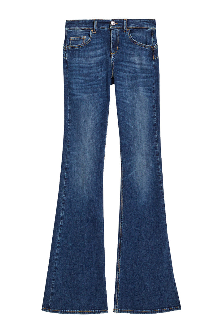 LIU JO Jeans flare in denim blu ecosostenibile - Mancinelli 1954