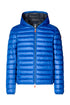 DONALD bluette down jacket in nylon with hood