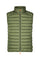 ADAM olive green padded vest in nylon