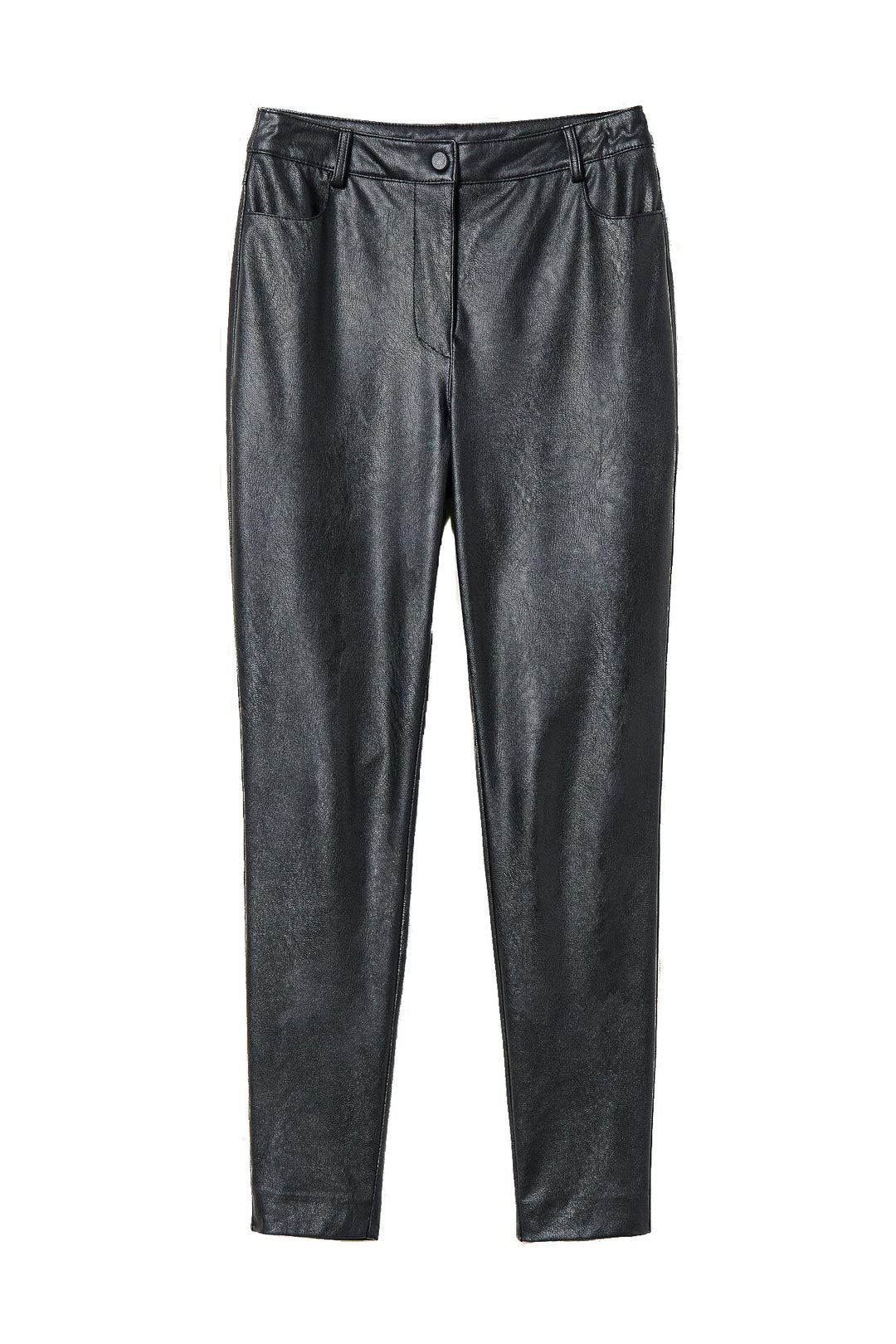 TWINSET Pantaloni skinny neri effetto pelle - Mancinelli 1954