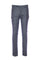 Pantalone pied de poule grigio in lana vergine stretch con una pince