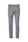 Pantalone retro grigio in lana vergine stretch con una pince