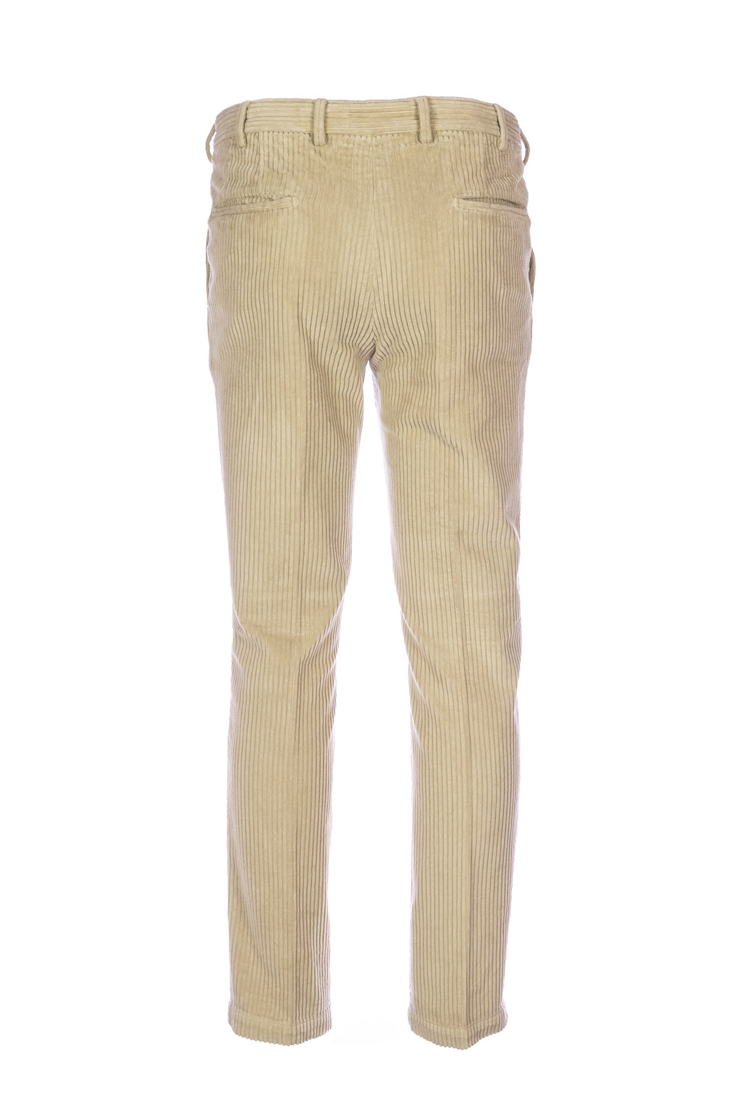DEVORE Pantalone cammello in velluto rocciatore con vita elastica - Mancinelli 1954